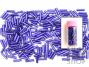Silver Lined Royal Blue Bugle Beads 6mm